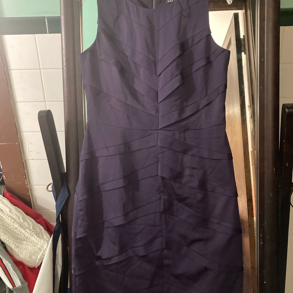 Adrianna Papell dress size 10 purple women